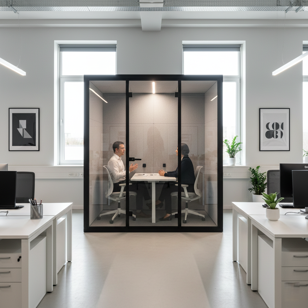 Metrekare Krizini Çözen Mikro Toplantı Alanları Küçülen Ofislerde Verimliliği Nasıl Artırır