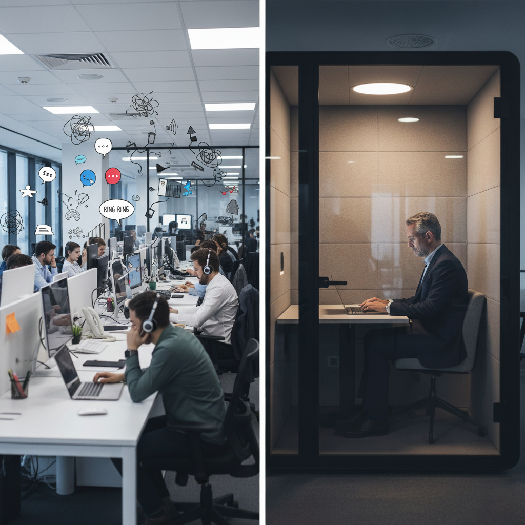 Şirket Kültürünü Güçlendiren Sessiz Alanlar Toplantı Kabinleriyle Odaklı Çalışma Deneyimi