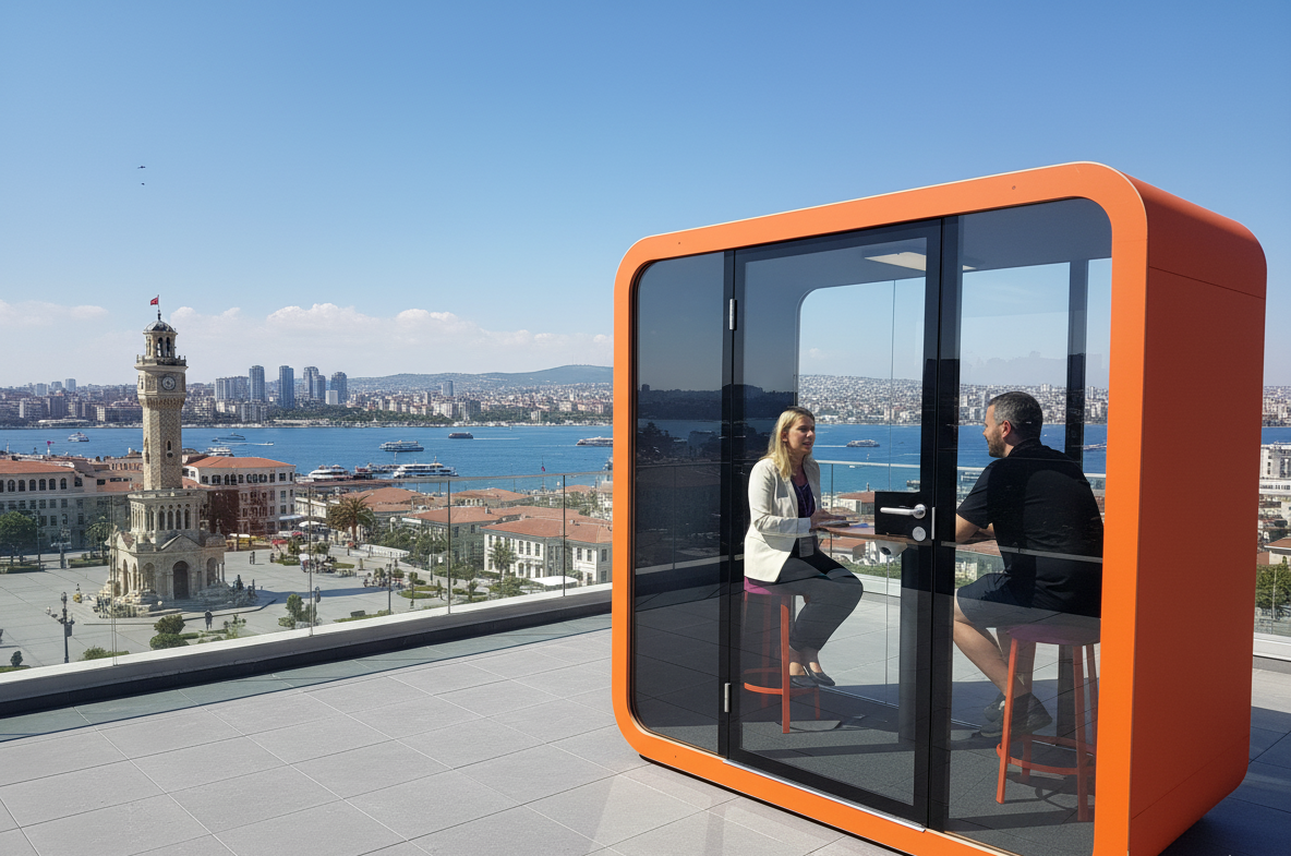 İzmir’de Modern Ofisler İçin Toplantı Kabini Çözümleri