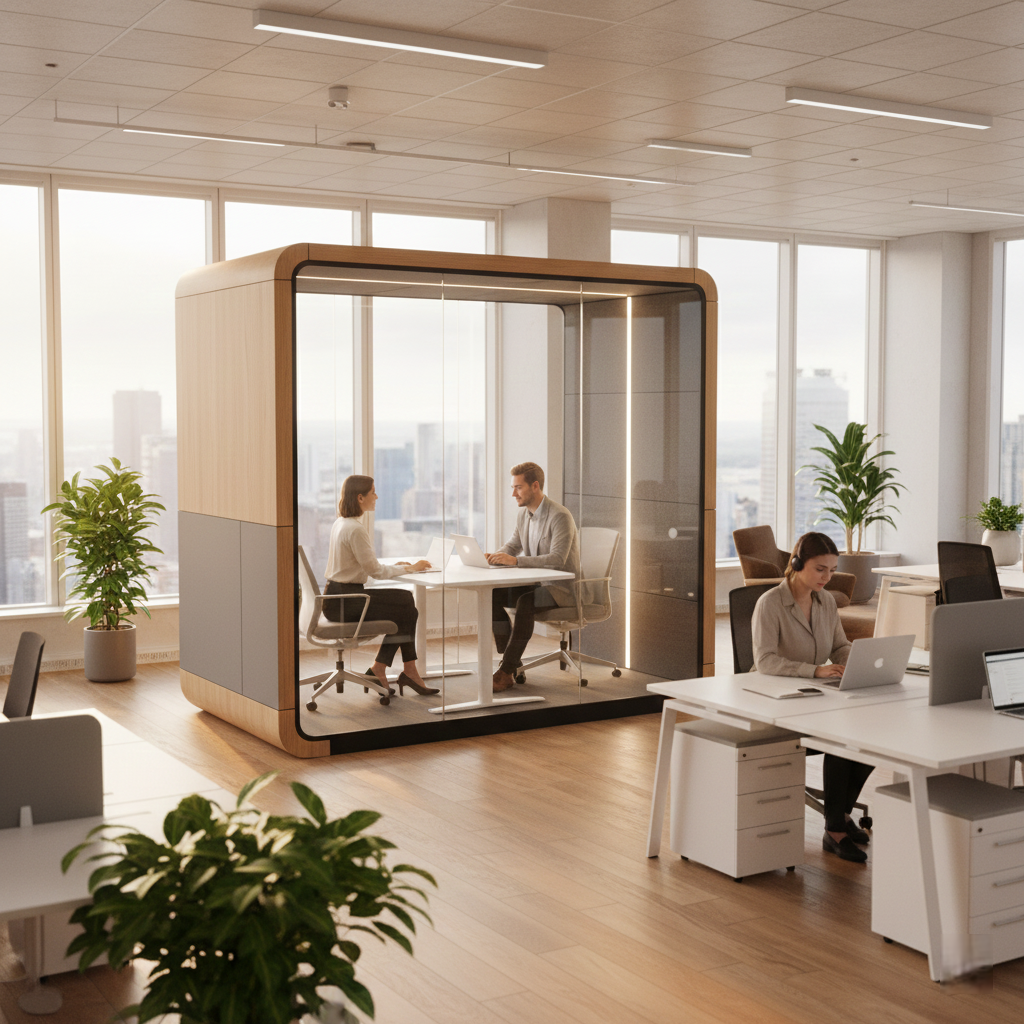 Esnek Ofis Kiralamada Toplantı Kabinlerinin Yeni Rolü