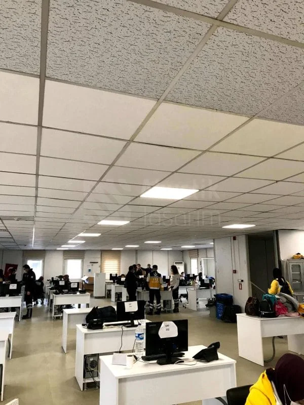 Operatör alanı ses kontrolü