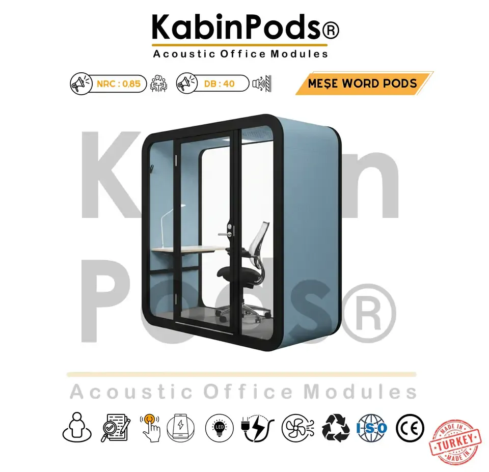 KabinPods ofis kabinleri kurumsal görsel