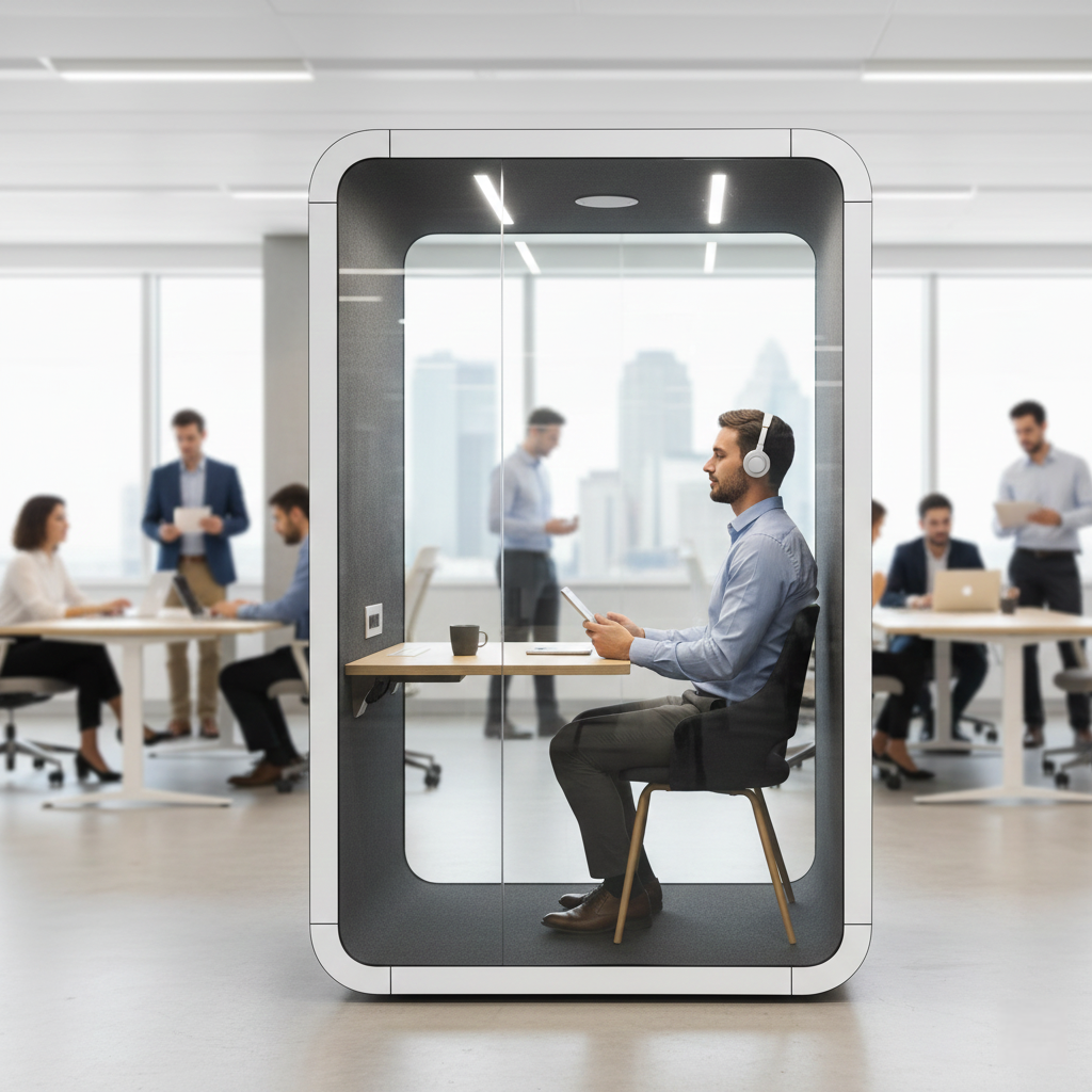 Açık Ofis Alanları Toplantı Kabini