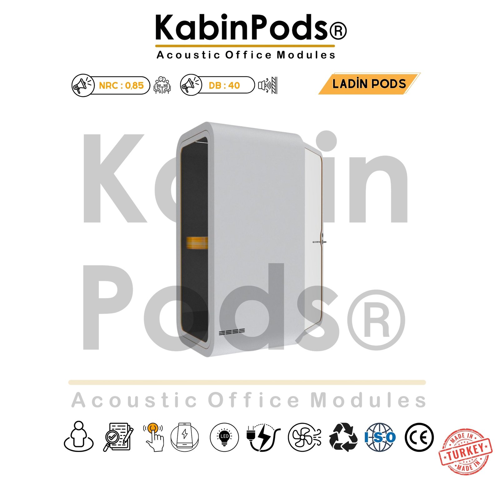 Telefon görüşme kabini farklı sektörlerde kullanım